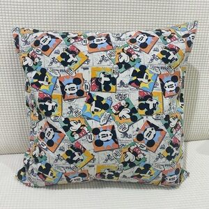 Handmade 18 x 18 Disney Mickey Mouse pillow case - multicolored